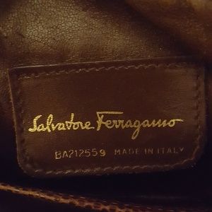 Salvatore Ferragamo crossbody leather handbag